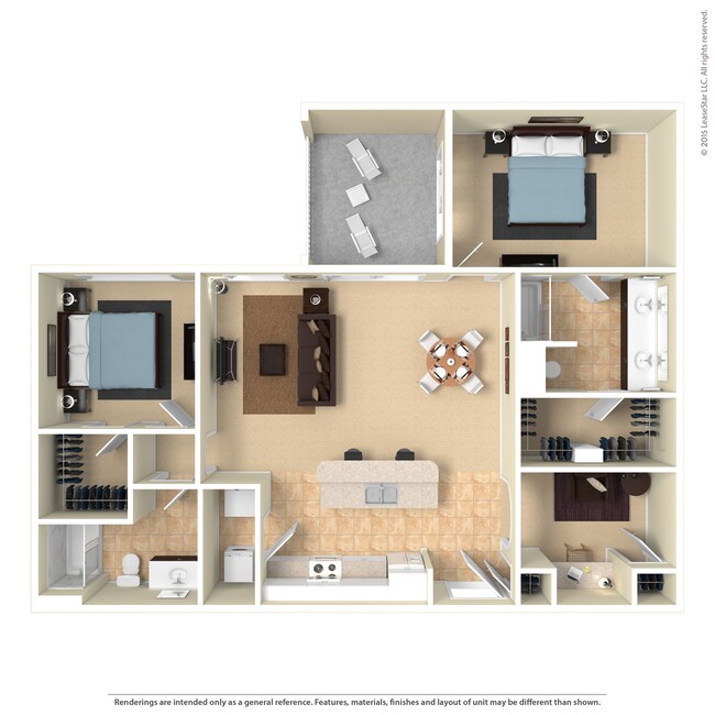 Unit 2046 2047 floor plan